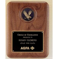 American Eagle Series Plaque w/ Eagle Medallion (8"x10 1/2")